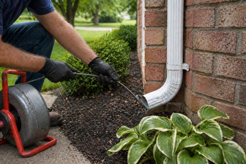 Gutter Downspout Unclogging in Morris County, NJ