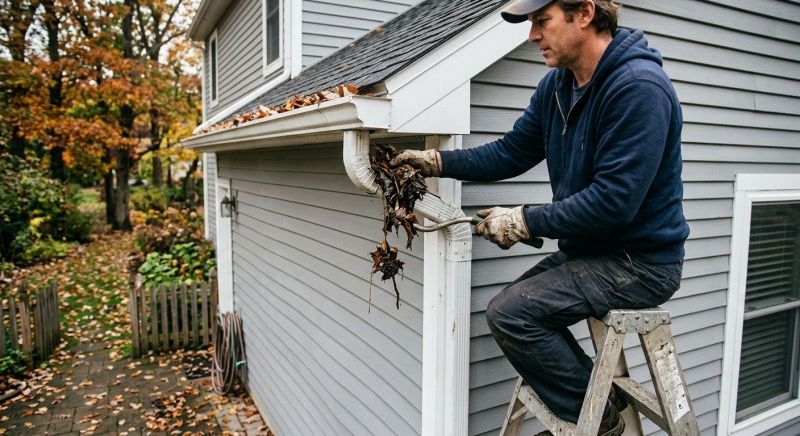 Clogged Gutter Clearing in Morris County, NJ