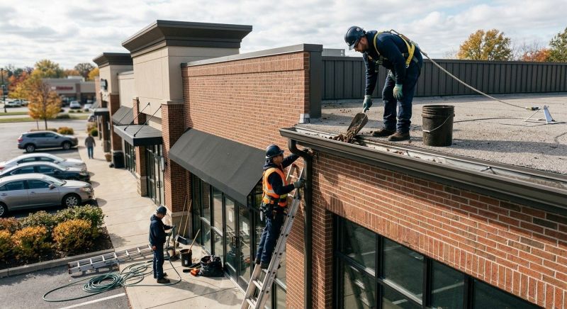Commercial Gutter Maintenance in Denver County, CO