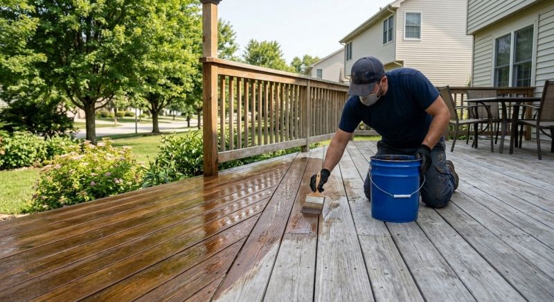 Concrete Deck Sealing in Alpharetta, GA
