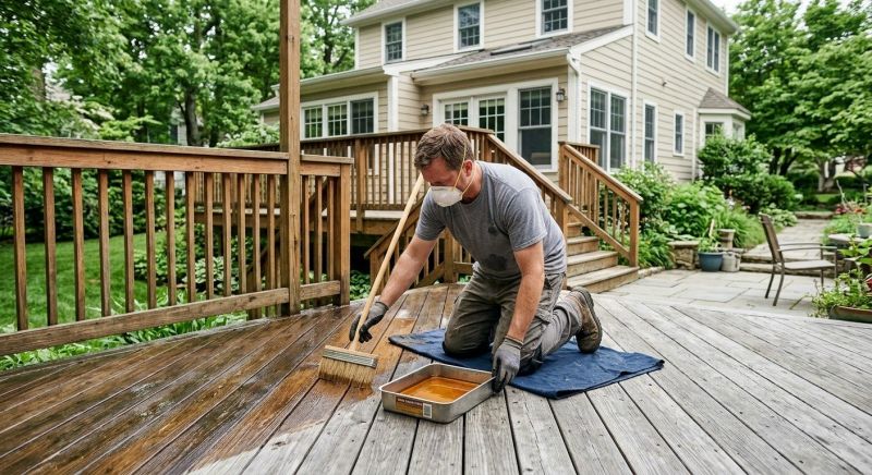 Concrete Deck Sealing in Bellevue, WA
