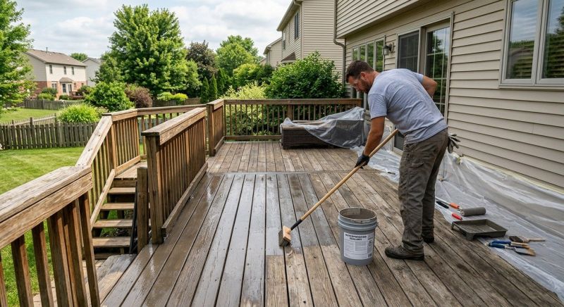 Concrete Deck Sealing in Kansas City, KS