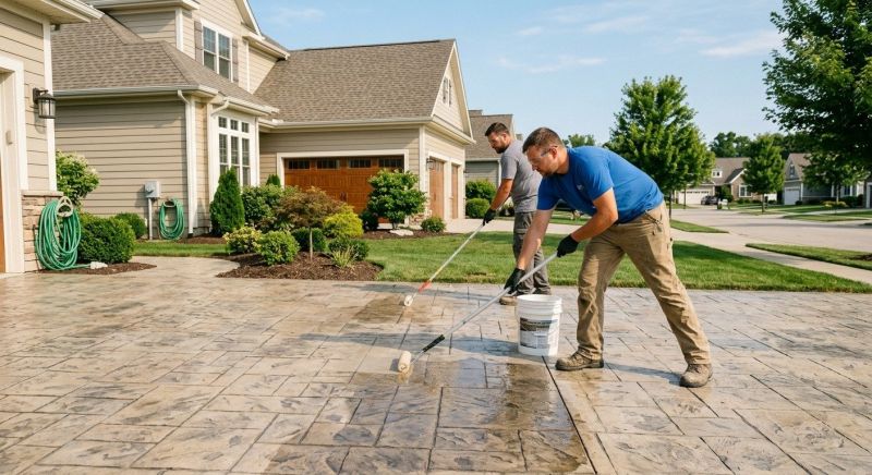 Concrete Driveway Sealing in Tacoma, WA