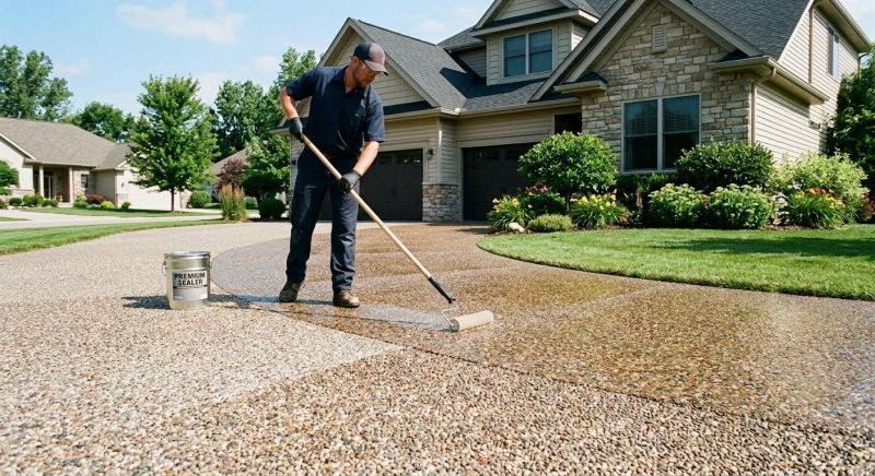 Concrete Driveway Sealing in Alpharetta, GA