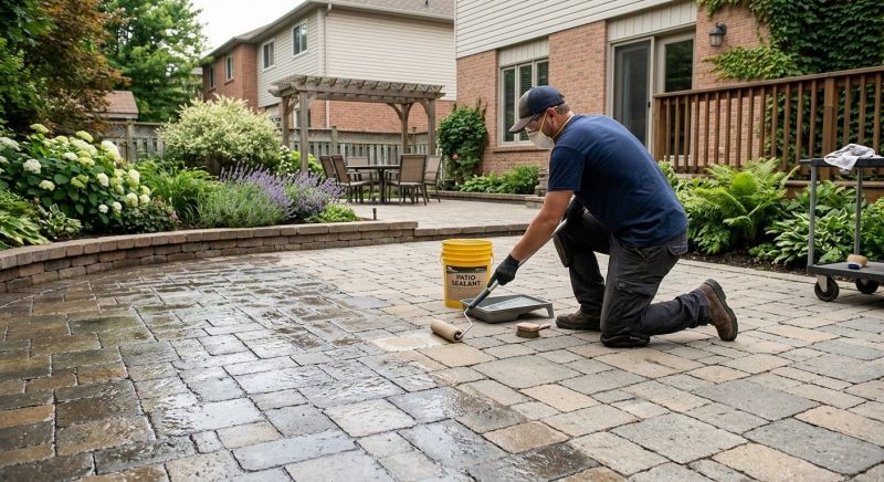 Courtyard Sealing in Gig Harbor, WA