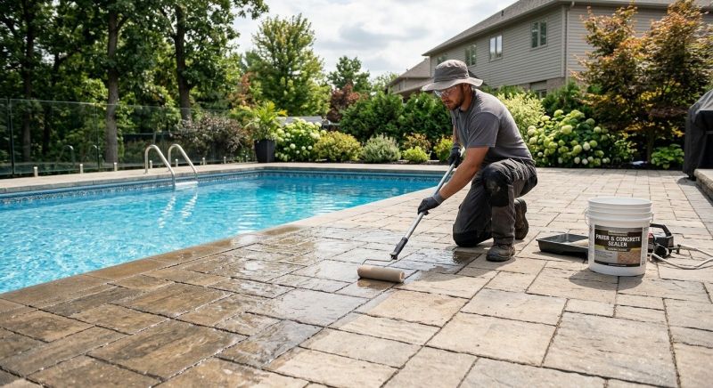 Courtyard Sealing in Alpharetta, GA