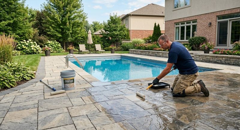 Pavers Sealing in Renton, WA