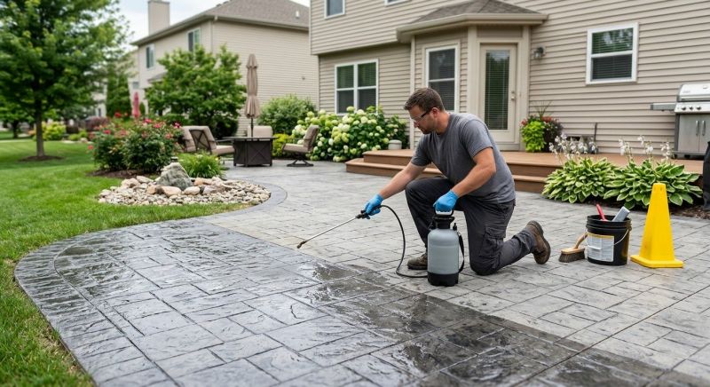 Porch Concrete Sealing in Seattle, WA