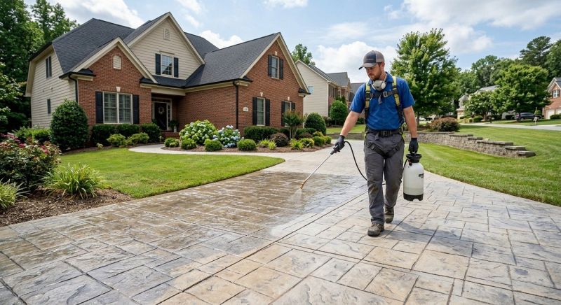 Porch Concrete Sealing in Redmond, WA