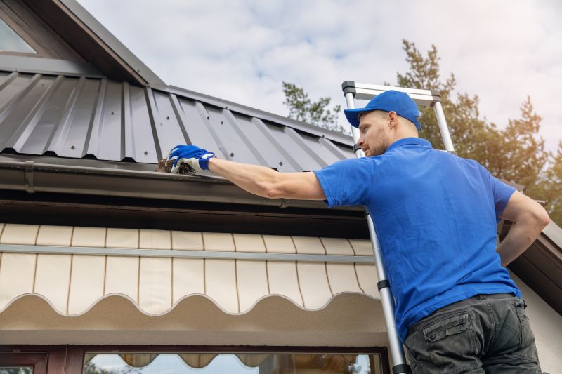 Rain Gutter Clearing in Fredericksburg, VA