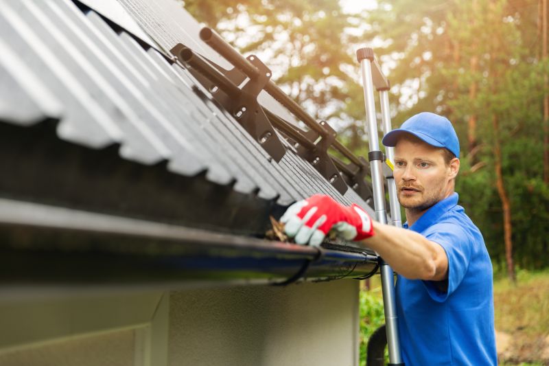 Rain Gutter Clearing in Fredericksburg, VA