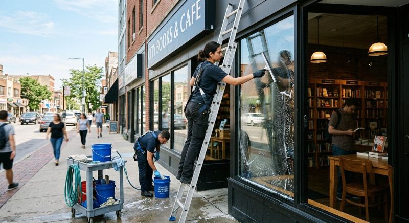 Shopping Mall Window Cleaning in Littleton, CO