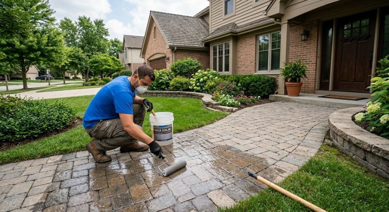 Sidewalk Concrete Sealing in Redmond, WA