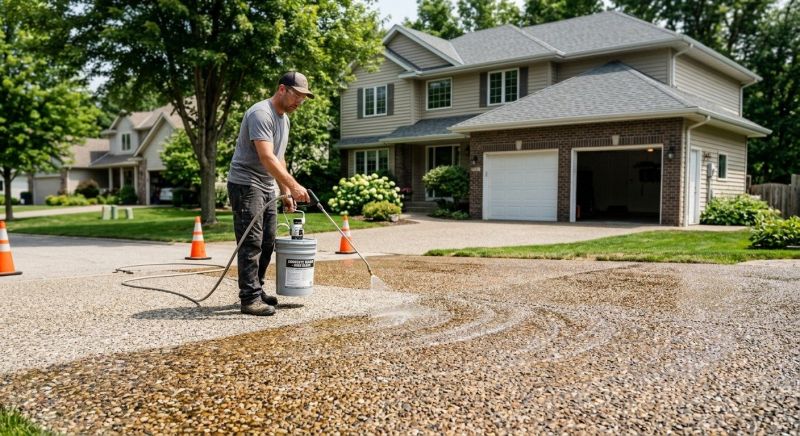Stamped Concrete Sealing in Tacoma, WA