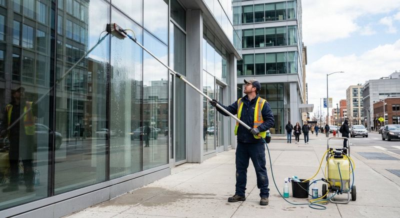 Storefront Window Cleaning in Littleton, CO